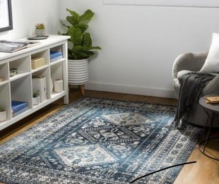 ALFOMBRA BLUE VINTAGE 240X310 - laalfombreria