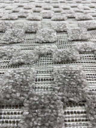 ALFOMBRA interior/exterior AELGEAN GREY 2.28 x 3.05 - laalfombreria