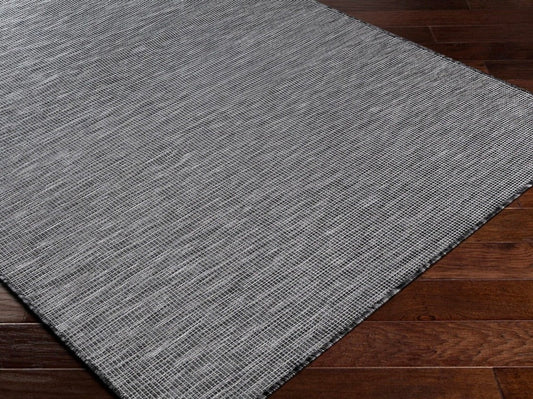 ALFOMBRA interior/exterior BLACK POLIPROPILEN 2.40X3.05 - laalfombreria