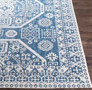 ALFOMBRA polipropileno EAGEAN BLUE 160X230 - laalfombreria