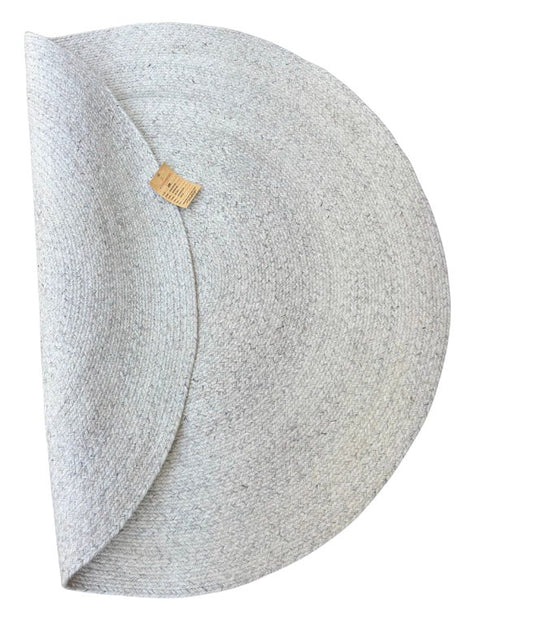 ALFOMBRA REDONDA PET BEIGE 130 - laalfombreria
