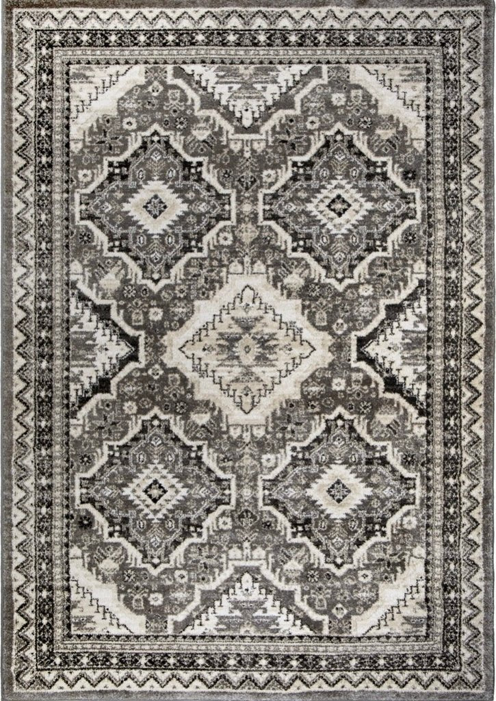 ALFOMBRA TABRIZ TITANIUM 197X290 - laalfombreria