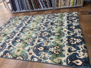 ALFOMBRA TURKMANN WHITE 2.30x1.60 - laalfombreria