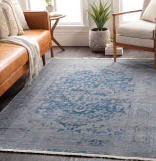 ALFOMBRA XXL EPHESIANS GREYBLUE 275X390 - laalfombreria