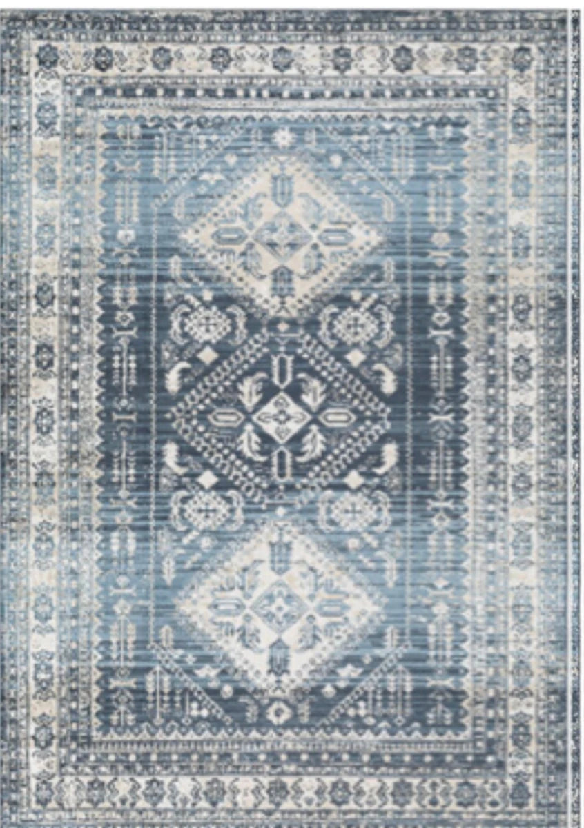 ALFOMBRA BLUE VINTAGE 160X217 - laalfombreria