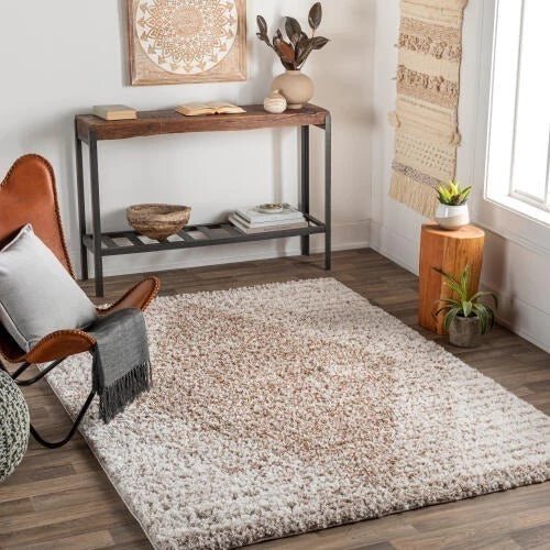 ALFOMBRA CAPELLA SHAG BEIGE 160X213 - laalfombreria