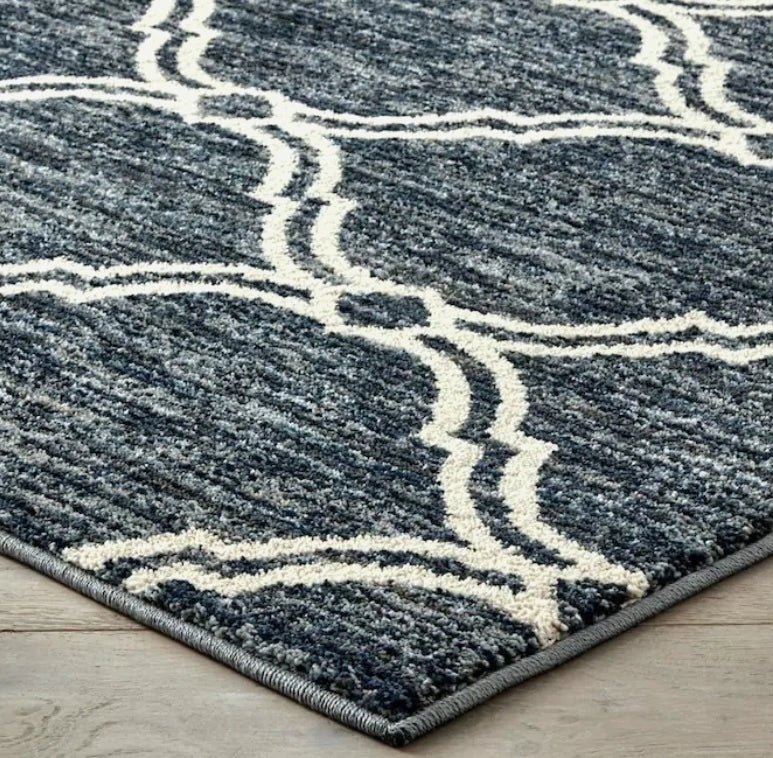 ALFOMBRA DAISLEN BLUE 160X230 - laalfombreria