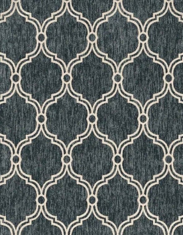 ALFOMBRA DAISLEN BLUE 233X360 - laalfombreria
