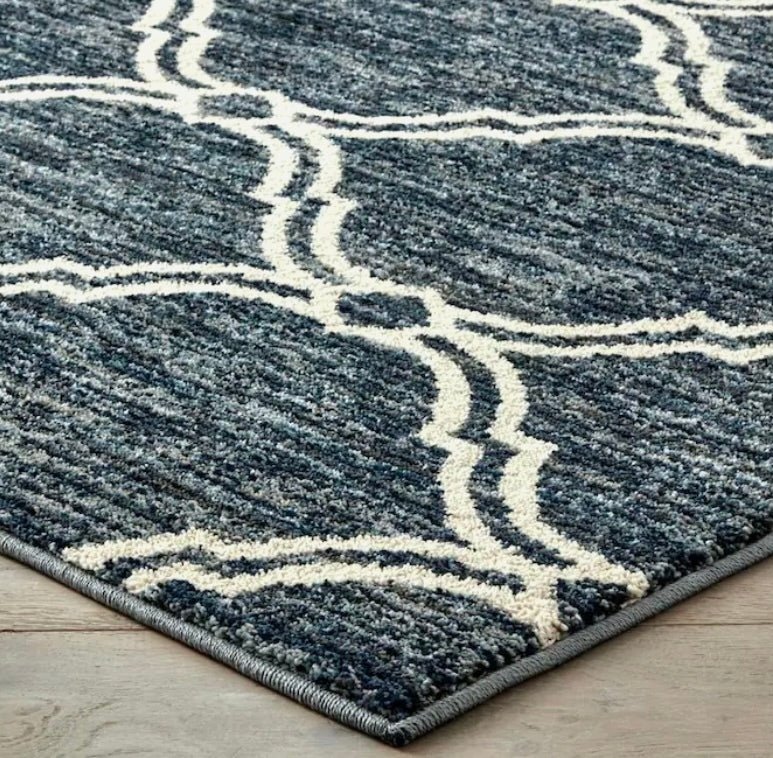 ALFOMBRA DAISLEN BLUE 233X360 - laalfombreria