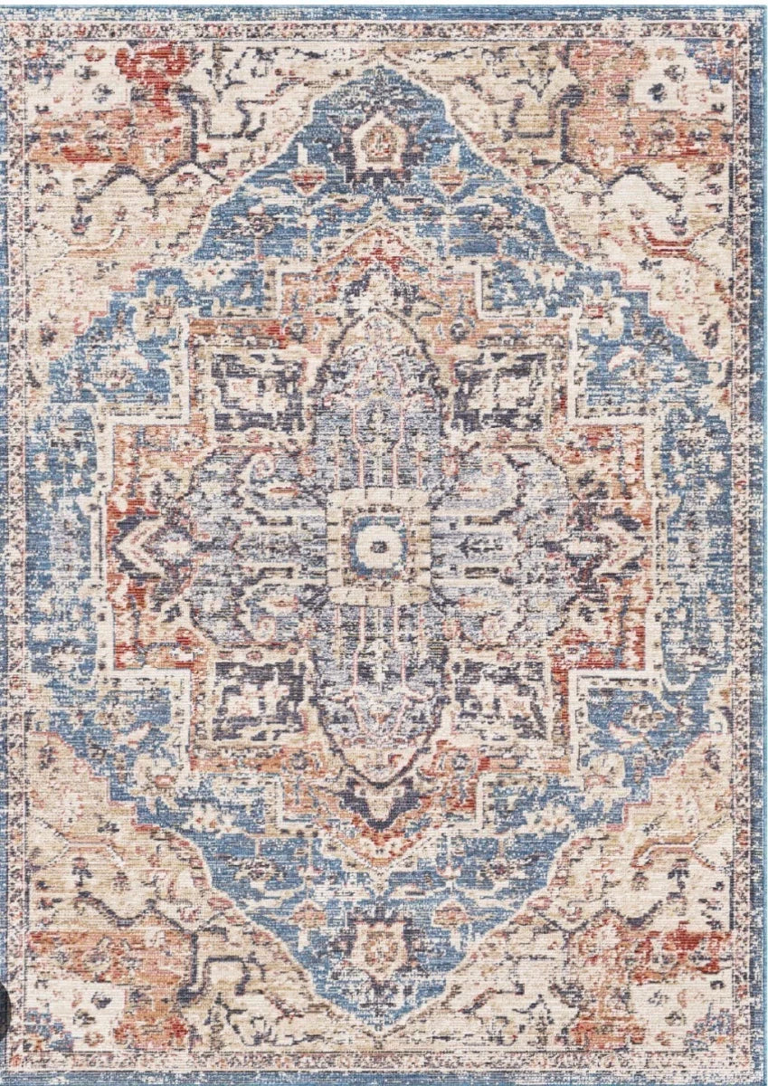 ALFOMBRA DAYTONA BLUE 1.60X2.13 - laalfombreria
