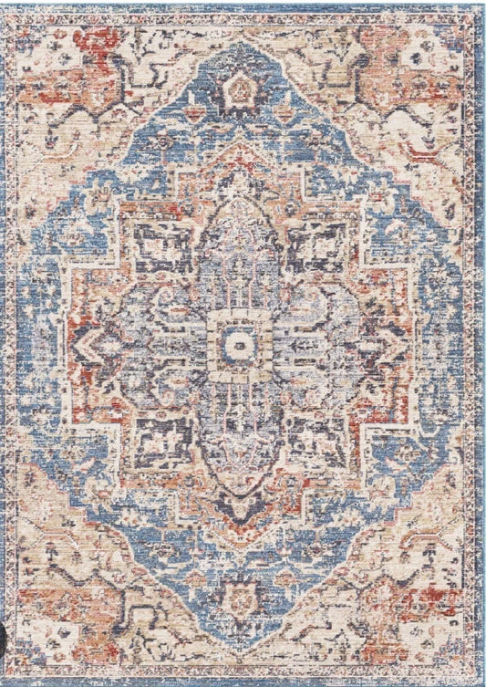 ALFOMBRA DAYTONA BLUE 1.60X2.13 - laalfombreria