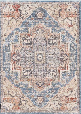 ALFOMBRA DAYTONA BLUE 1.60X2.13 - laalfombreria