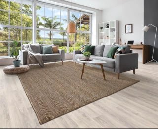 ALFOMBRA DE POLIPROPILENO ECO MADERA 195x300 - laalfombreria