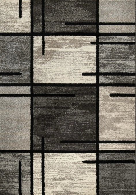 ALFOMBRA FLEET GREY 2.40x3.30 - laalfombreria