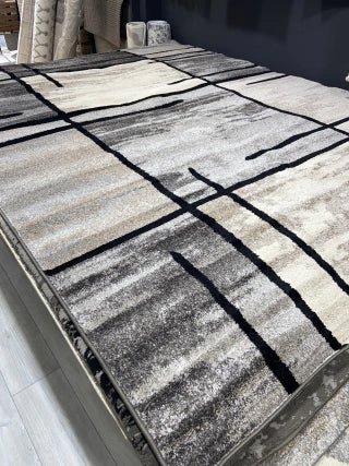 ALFOMBRA FLEET GREY 2.40x3.30 - laalfombreria
