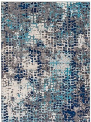 ALFOMBRA FLORANSA BLUE 2.40x3.05 - laalfombreria