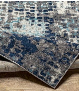 ALFOMBRA FLORANSA BLUE 2.40x3.05 - laalfombreria
