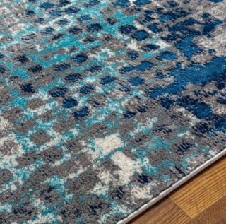 ALFOMBRA FLORANSA BLUE 2.40x3.05 - laalfombreria