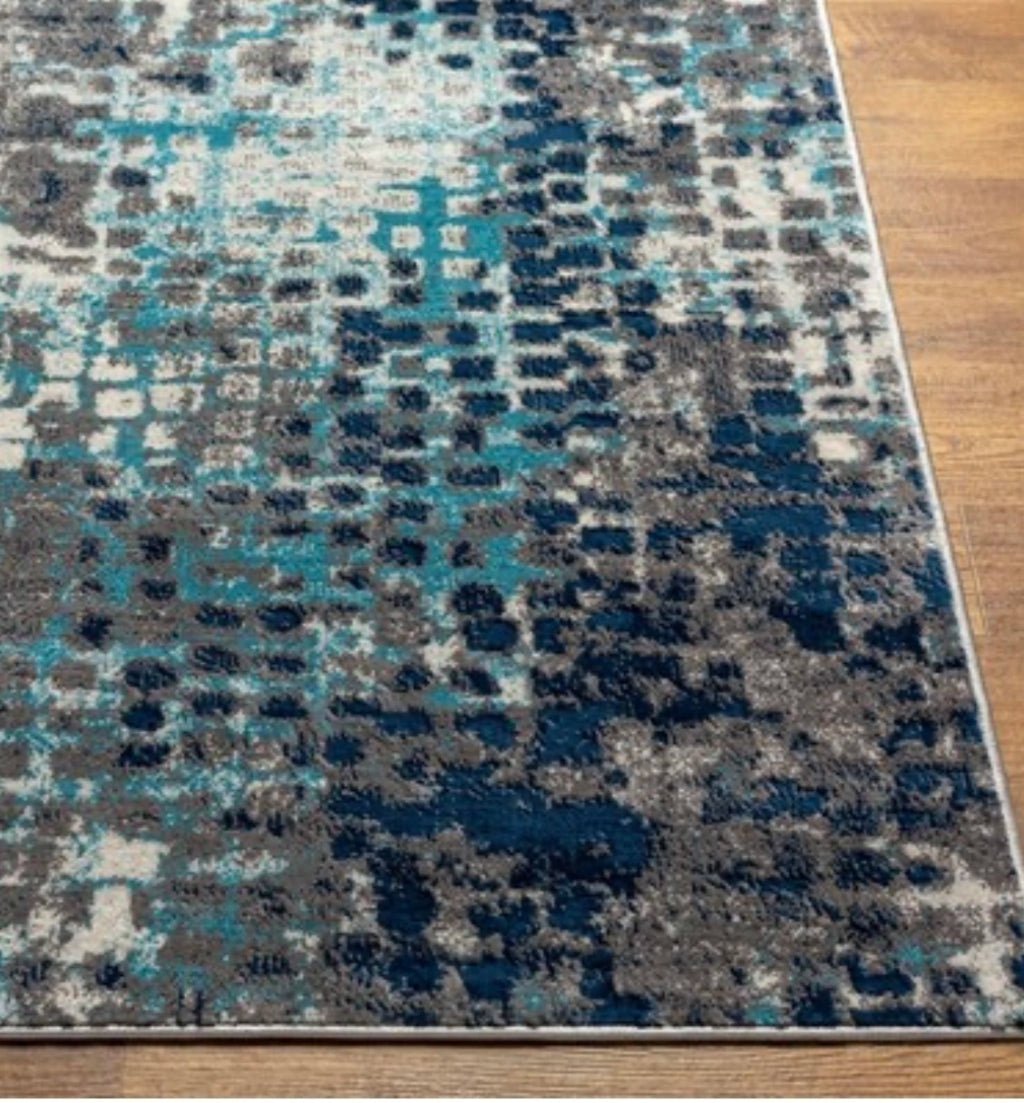 ALFOMBRA FLORANSA BLUE 2.40x3.05 - laalfombreria