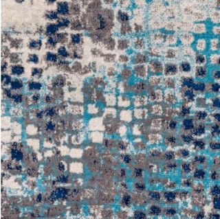 ALFOMBRA FLORANSA BLUE 2.40x3.05 - laalfombreria