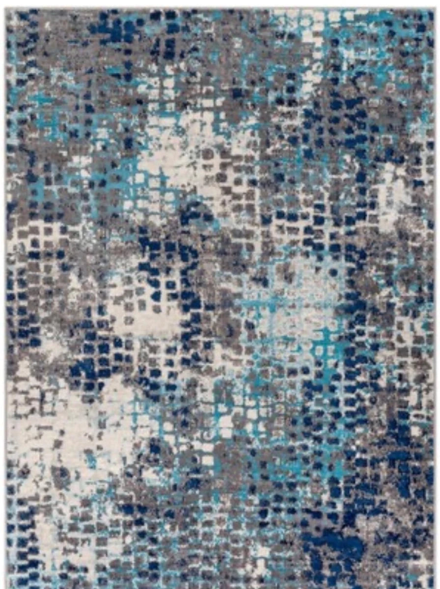 ALFOMBRA FLORANSA BLUE 2.40x3.05 - laalfombreria