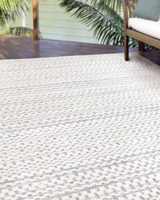 ALFOMBRA interior/exterior AELGEAN WHITE 1.60X2.30 - laalfombreria