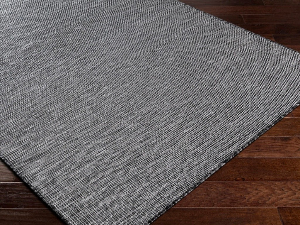 ALFOMBRA interior/exterior BLACK POLIPROPILEN 2.40X3.05 - laalfombreria
