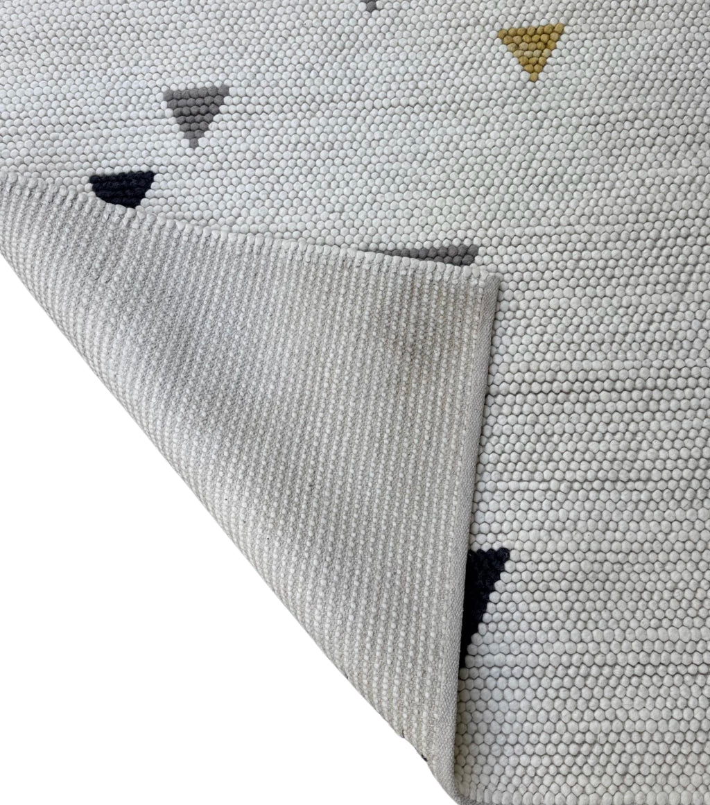 ALFOMBRA LANA ALGODON TRIANGULO 160X230 - laalfombreria
