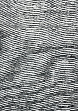 ALFOMBRA LANA TAXURE BLANCO Y NEGRO 140X200 - laalfombreria