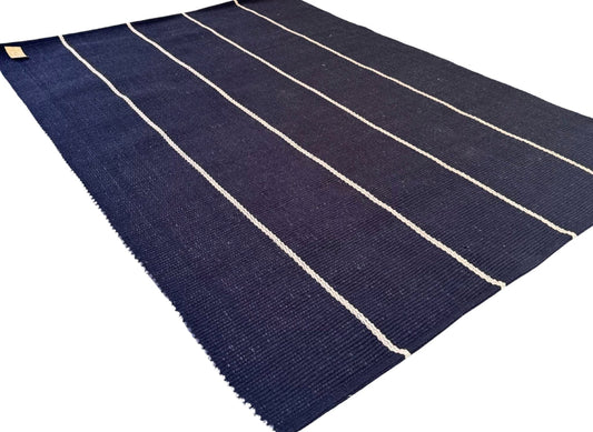 ALFOMBRA PET BLACK STRIPE 160X230 - laalfombreria