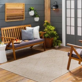 ALFOMBRA polipropileno EAGEAN BEIGE 160X230 - laalfombreria