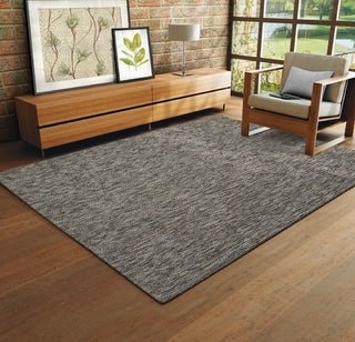 ALFOMBRA POLIPROPILENO GOLDEN BLACK 300X400 - laalfombreria