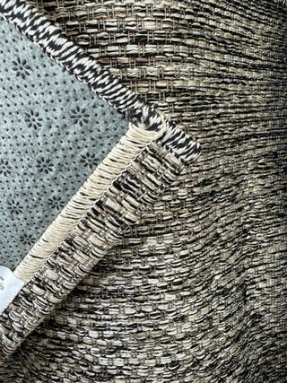 ALFOMBRA POLIPROPILENO GOLDEN BLACK 300X400 - laalfombreria