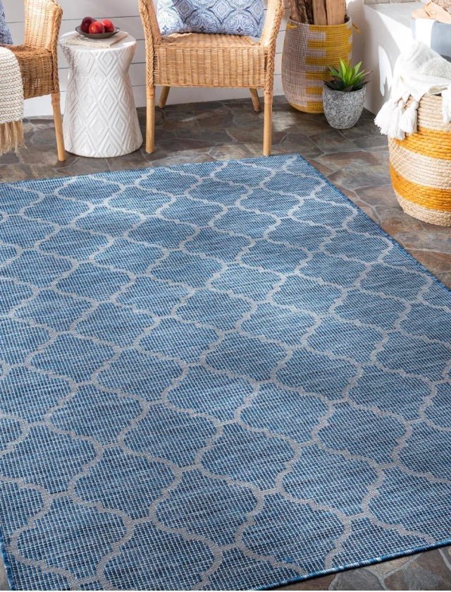 ALFOMBRA polipropileno PASADENA BLUE 2.33x3.05 - laalfombreria