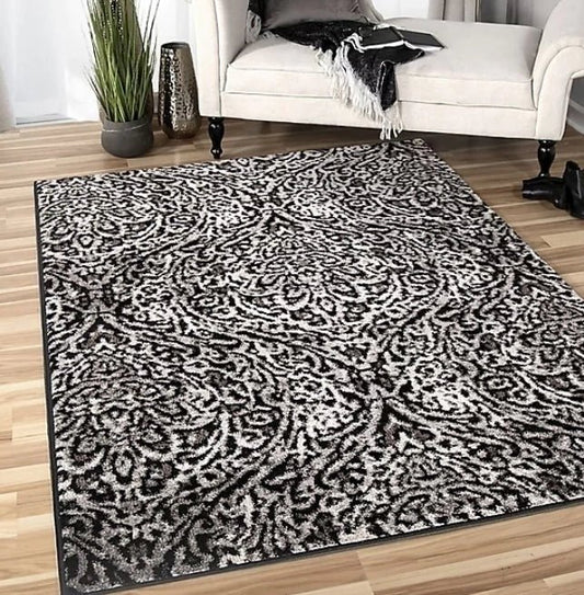ALFOMBRA SHAGGY MALDEN CHARCOAL 2.30x1.60 - laalfombreria