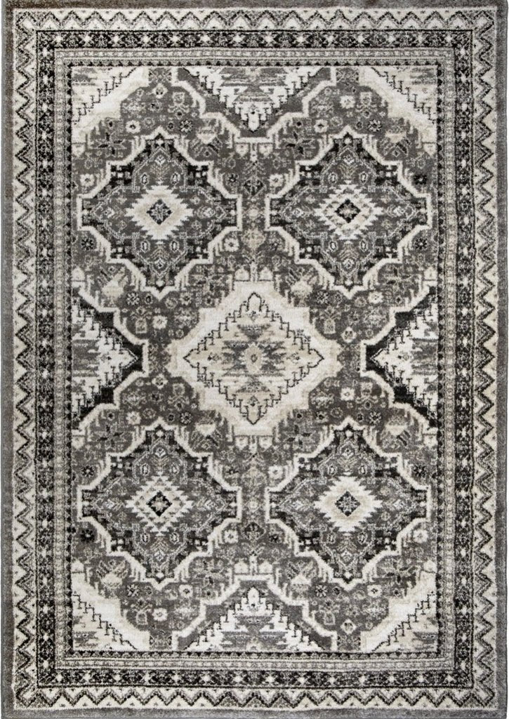 ALFOMBRA TABRIZ TITANIUM 160X230 - laalfombreria