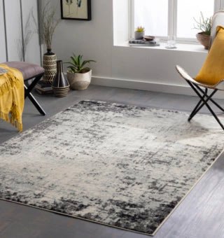 ALFOMBRA XXL TEVAZU BLACK 2.75x3.65 - laalfombreria