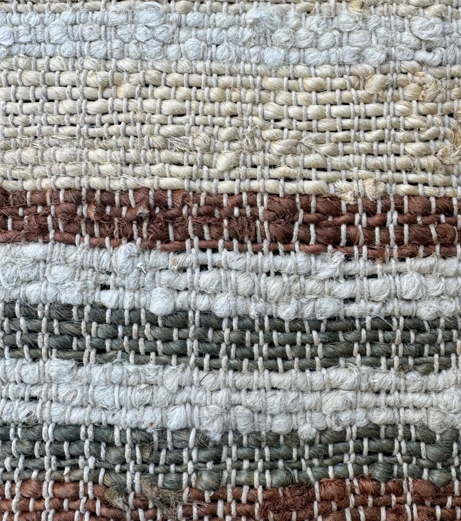 ALFOMBRA YUTE ALGODON STRIPE 200X300 - laalfombreria