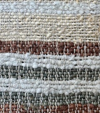 ALFOMBRA YUTE ALGODON STRIPE 240X330 - laalfombreria