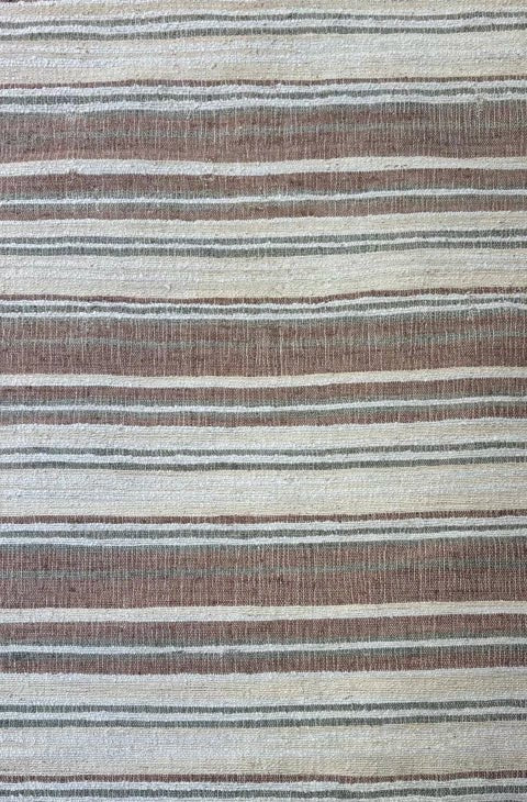ALFOMBRA YUTE ALGODON STRIPE 240X330 - laalfombreria