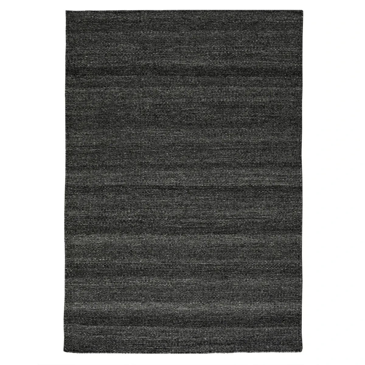 ALFOMBRA YUTE NEGRO 160X230 - laalfombreria