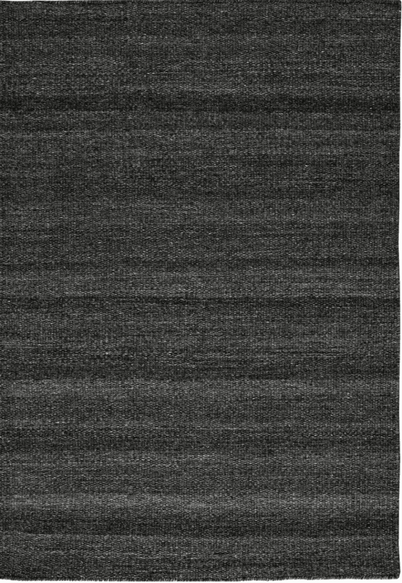 ALFOMBRA YUTE NEGRO 200X300 - laalfombreria