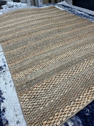 ALFOMBRA YUTE STRIPE 240X330 - laalfombreria
