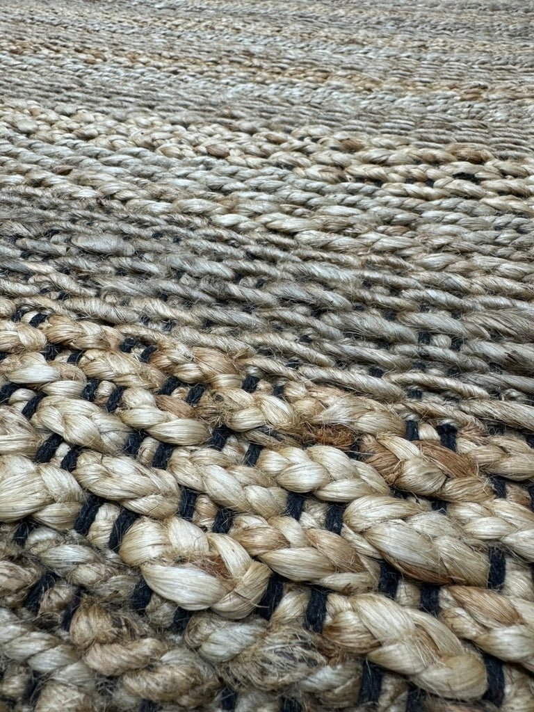 ALFOMBRA YUTE STRIPE 240X330 - laalfombreria