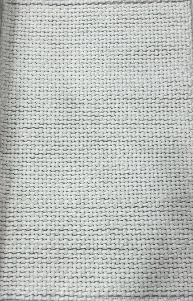 BAJADA DE CAMA LANA WHITE WOLF 0.80x120 - laalfombreria