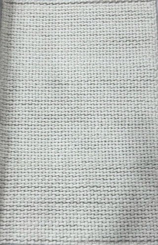BAJADA DE CAMA LANA WHITE WOLF 0.80x120 - laalfombreria