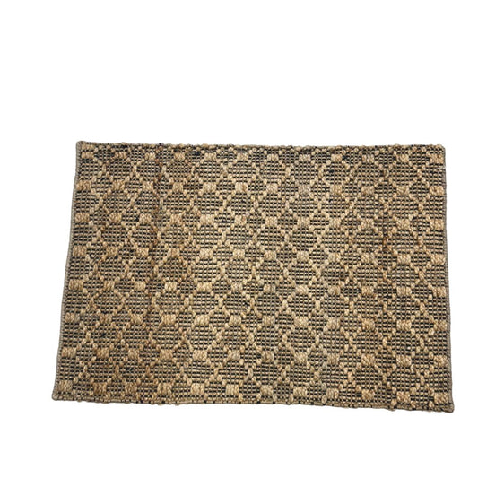 CHOAPINO LIMPIA PIES YUTE ZIGZAG 60x100 - laalfombreria
