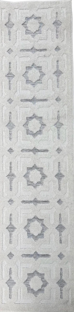 PASILLO STAR WHITE 145X63 - laalfombreria