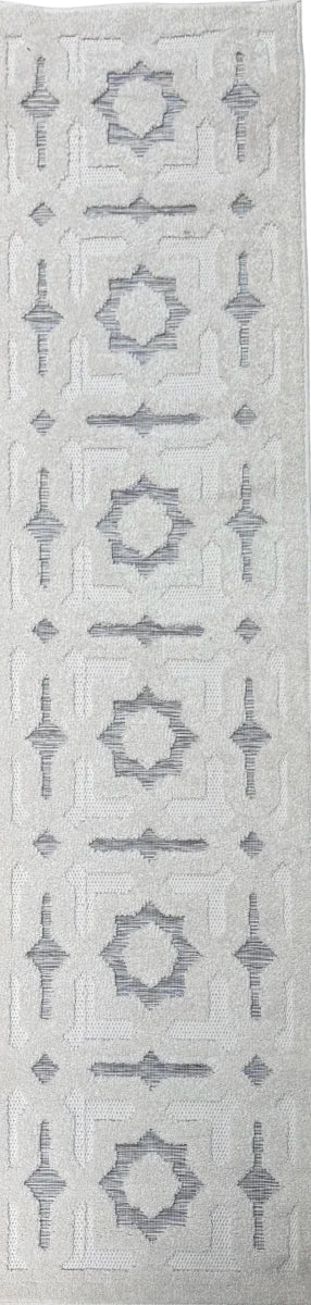 PASILLO STAR WHITE 145X63 - laalfombreria